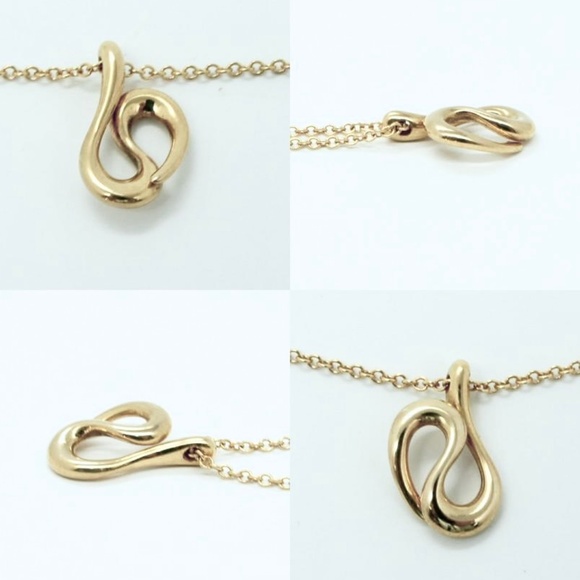 Tiffany & Co. Peretti Open Wave 18k Yellow Gold - Picture 9 of 12